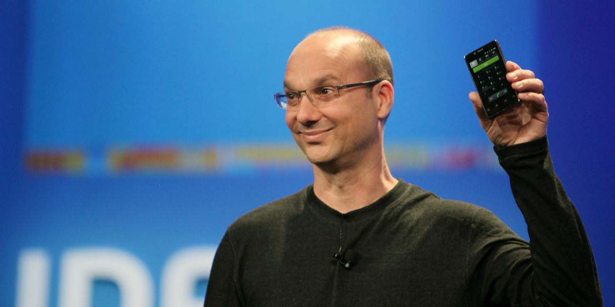 Andy Rubin é considerado o pai do Android, mas sua empresa de celulares não seguiu em frente (Reprodução: Internet)