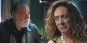 Antônio e Agatha em Terra e Paixão (Foto: Reprodução / Globo)