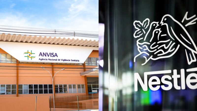A proibição da Anvisa de marca rival da Nestlé (Reprodução: Montagem TV Foco)