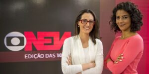 Raquel Novaes e Aline Midlej são apresentadoras da GloboNews (Foto: Divulgação / TV Globo)