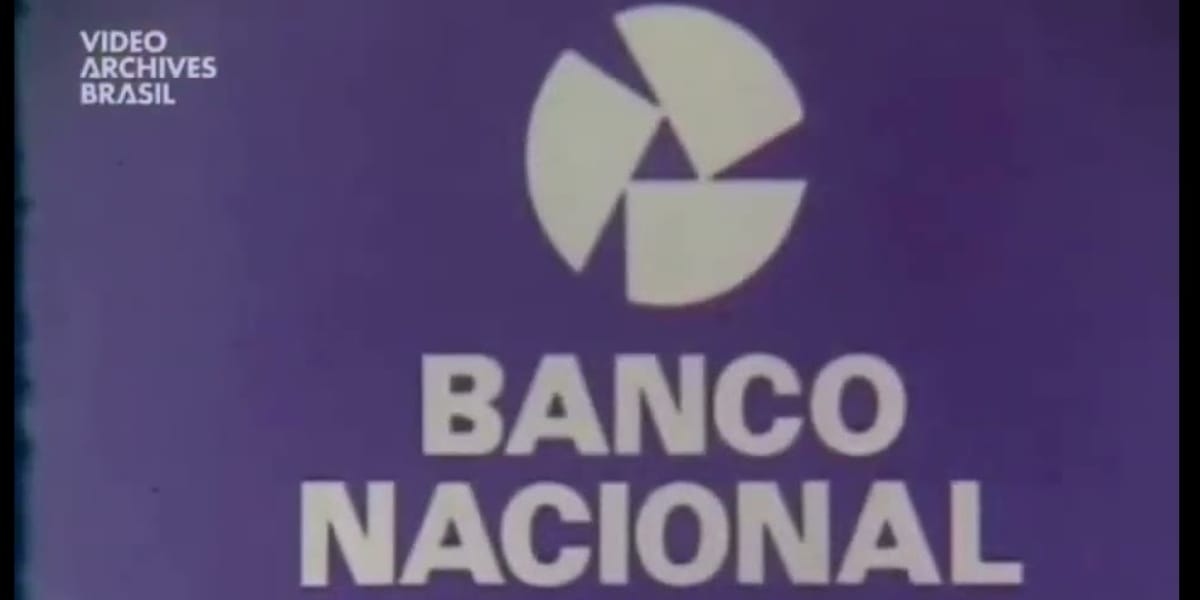 Banco Nacional batizou nome de jornal da Globo (Foto: Reprodução/YouTube)