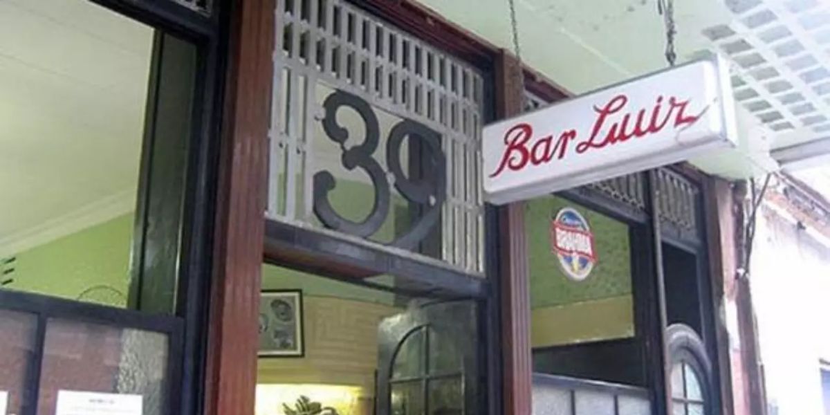 O Bar Luiz foi fundado em 1887 e era um dos mais tradicionais do Rio de Janeiro (Reprodução: Internet)