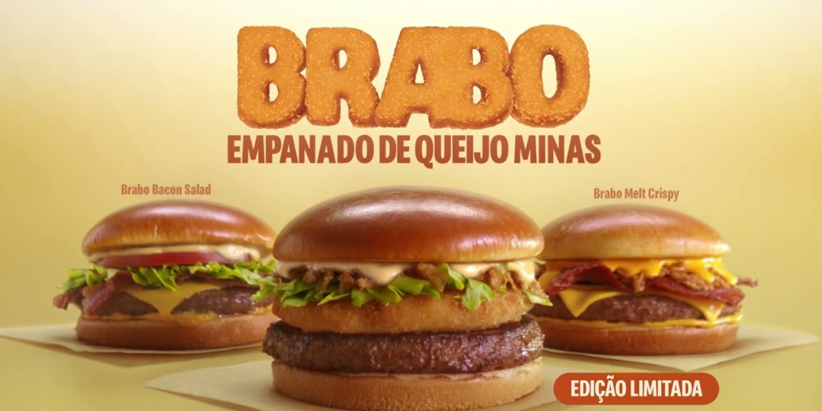 Brabo Queijo Minas faz parte do mercado brasileiro (Foto: Divulgação/McDonald's)