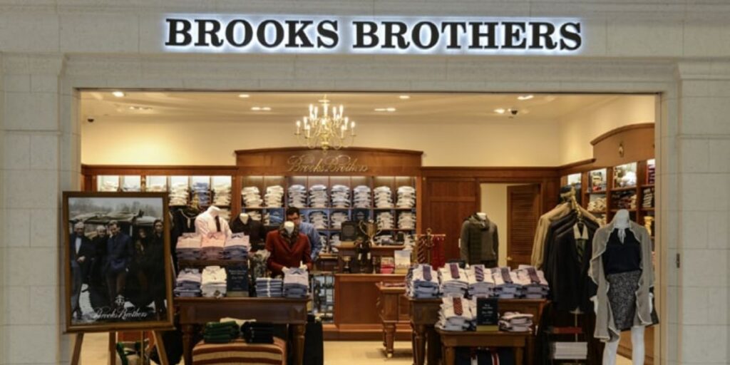 Brooks Brothers teve a sua falência decretada em 2020 (Reprodução: Internet)