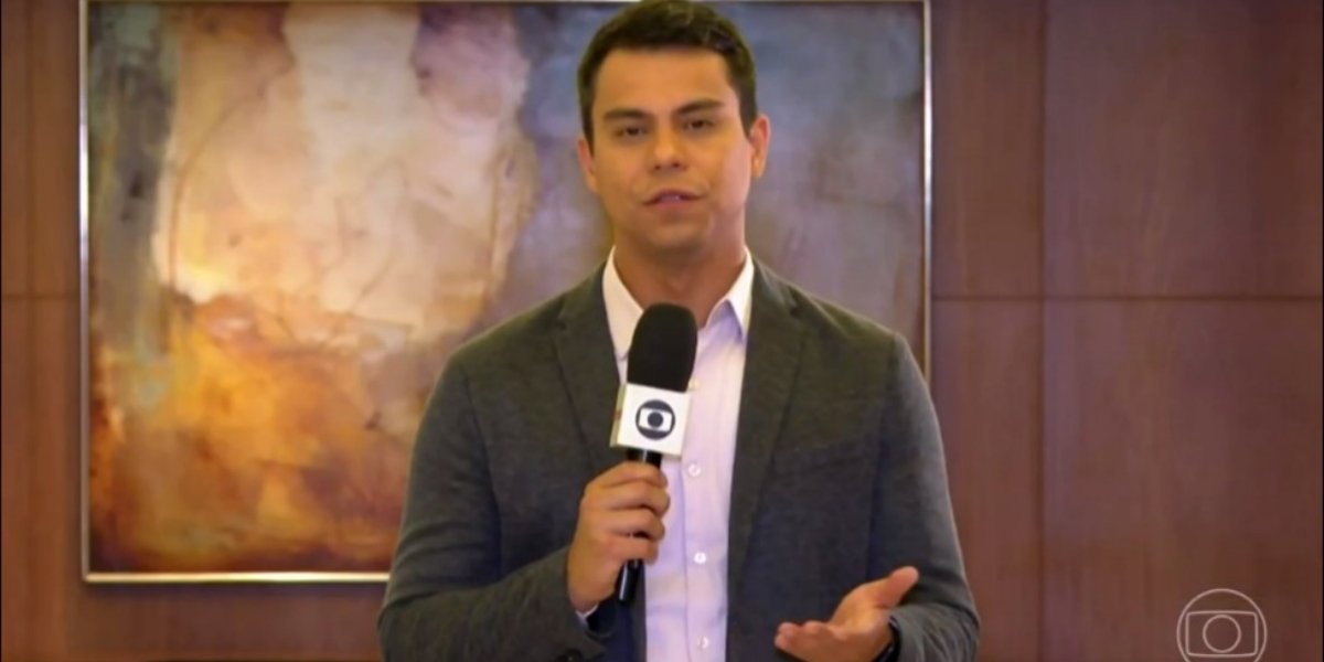 Bruno Grubertt no "Bom Dia Brasil" (Foto: Reprodução/TV Globo)