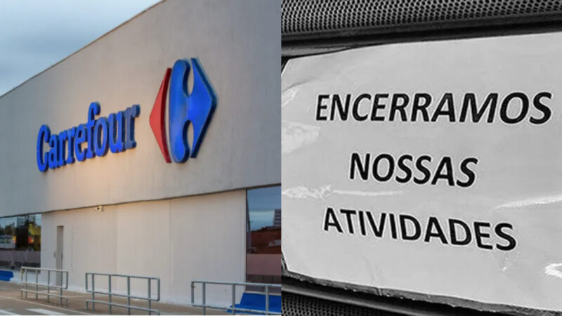 O triste adeus de rival do Carrefour (Foto: Divulgação/TV FOCO)