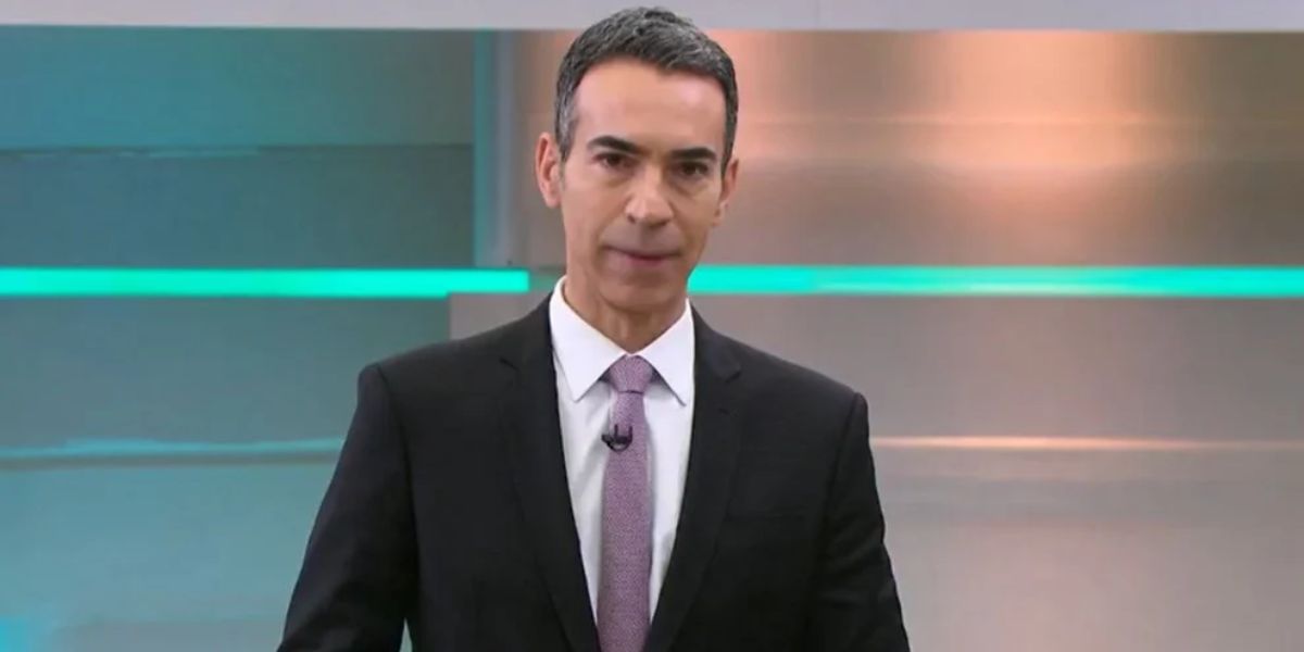 César Tralli comanda todos os dias o Jornal Hoje (Reprodução: Globo)