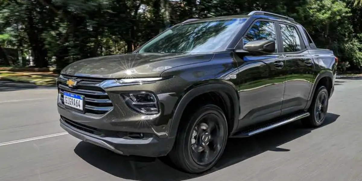 Montana saiu de linha, mas já ganhou nova versão para 2024 (Foto: Divulgação/Chevrolet)