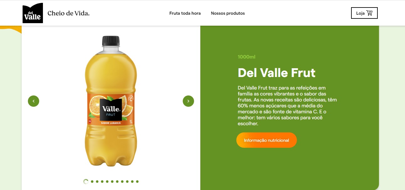 Del Valle tem todos os produtos disponíveis (Foto: Divulgação)