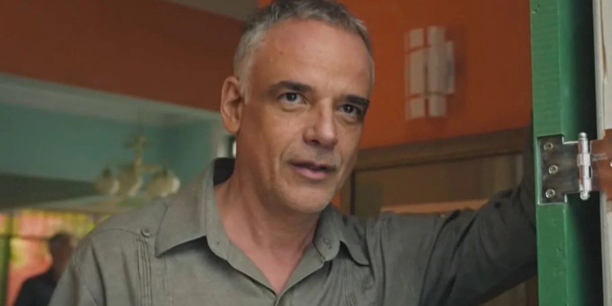 Andrade (Ângelo Antônio) em "Terra e Paixão" (Foto: Reprodução/TV Globo)