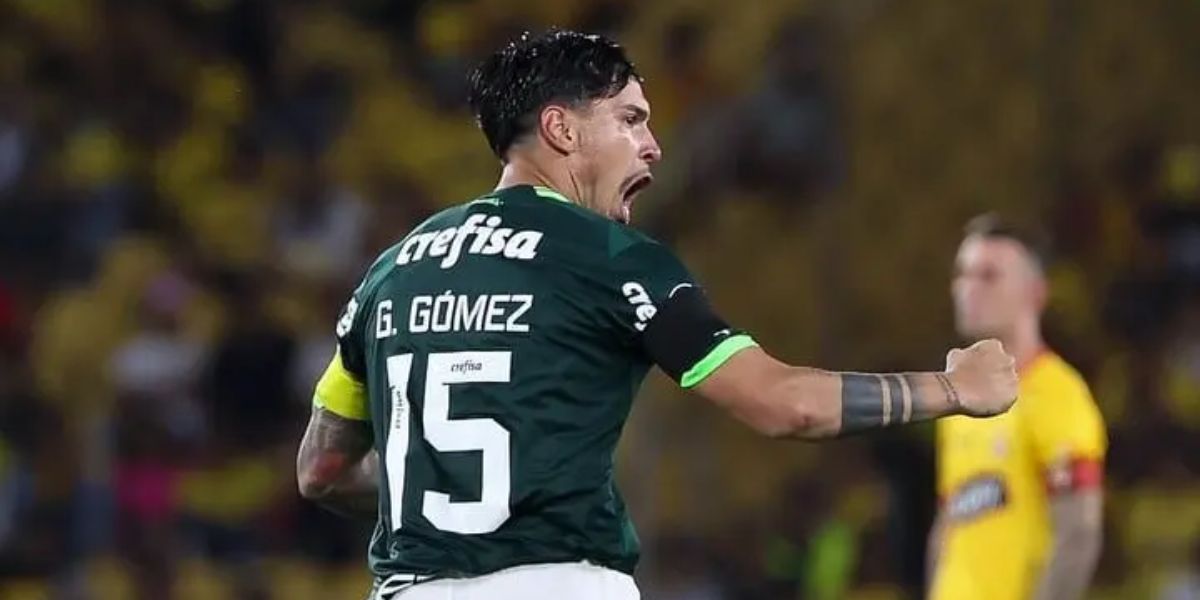 Gustavo Gómez é o capitão e um dos principais jogadores do Palmeiras (Reprodução: Internet)