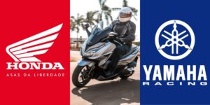 Motos baratinhas em agosto (Foto: Divulgação/Honda/Yamaha)