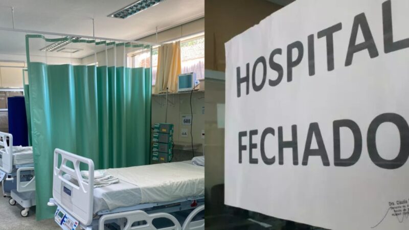 A falência de hospital após anos no Brasil - Foto: Reprodução/TV FOCO