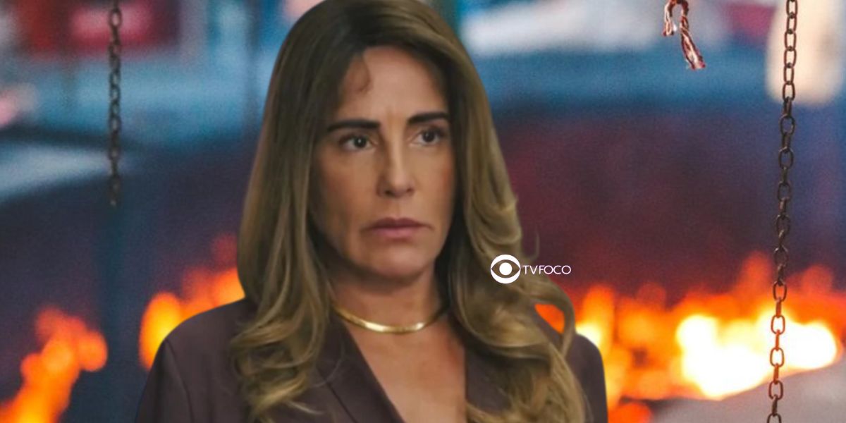 Irene (Gloria Pires) em Terra e Paixão (Foto: Reprodução / Globo / Montagem TV Foco)