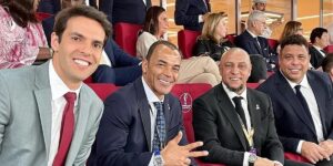 Kaká, Cafu, Roberto Carlos e Ronaldo (Foto: Reprodução / Instagram)