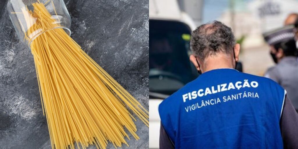 Marca de macarrão foi arrancada das prateleiras pela Anvisa. Foto: Reprodução/Internet