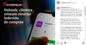 Nubank emitiu comunicado (Foto: Reprodução / Instagram)