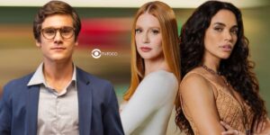 Miguel, Preciosa e Luna em Fuzuê (Foto: Reprodução / Globo / Montagem TV Foco)