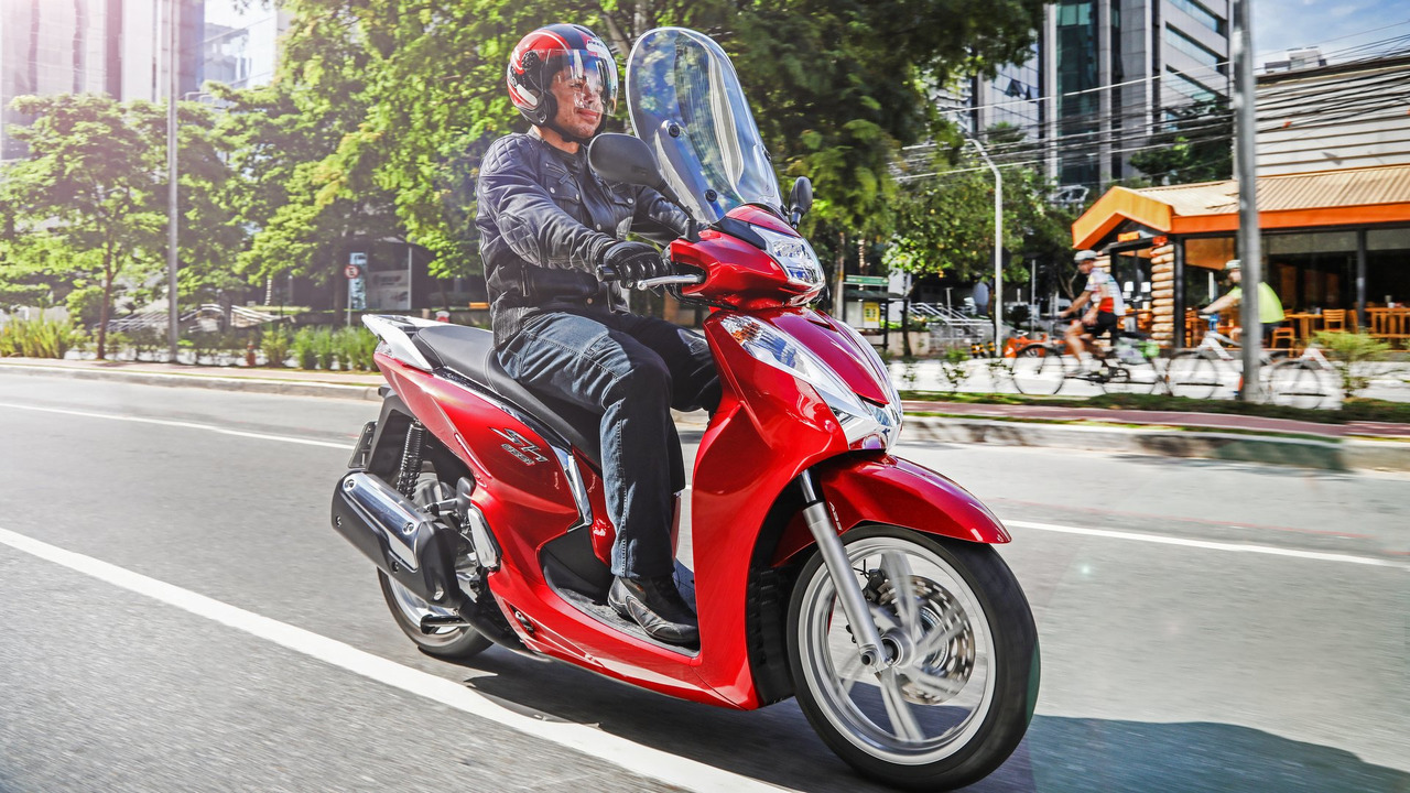 SH 300 e SH 150i da Honda saíram de linha em 2023 (Foto: Divulgação)