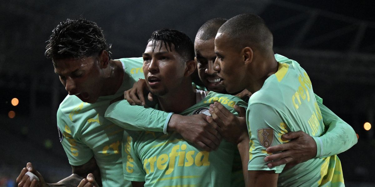 Palmeiras venceu o Deportivo Pereira por 4x0 (Reprodução: Internet)