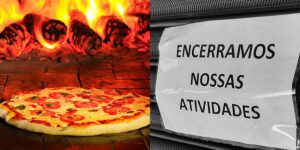 Pizzaria acaba de encerrar as suas atividades em país (Reprodução: Montagem TV Foco)