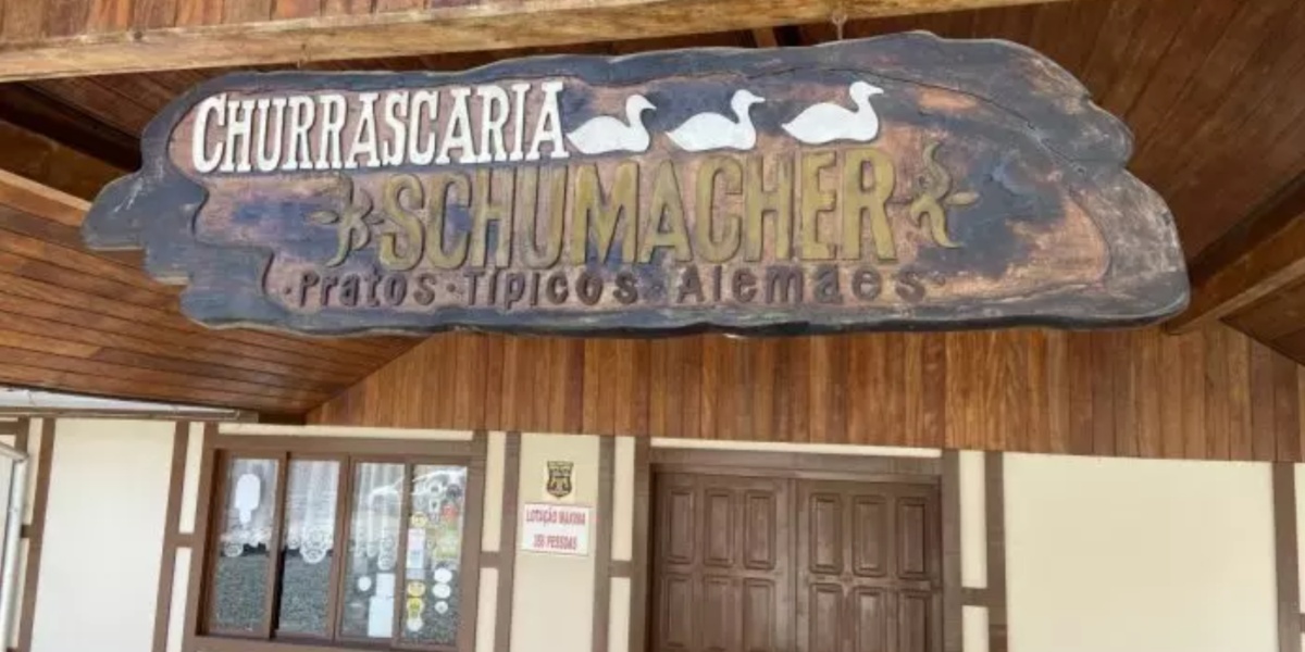 Fachada da Churrascaria e Restaurante Schumacher - Foto: Reprodução/Internet