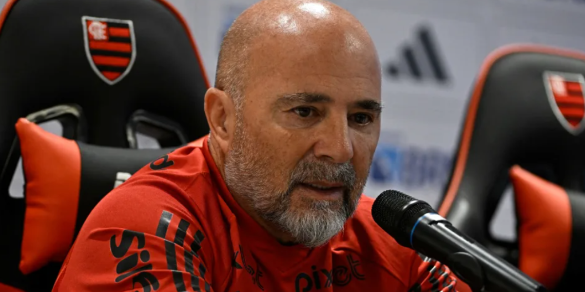 Técnico Sampaoli (Foto: MAURO PIMENTEL/GettyImages)