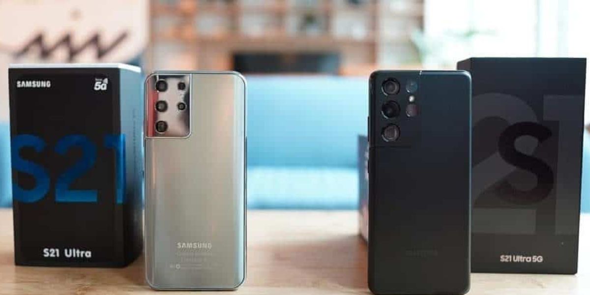 Samsung s21 Ultra foi descontinuado em fevereiro de 2022 (Reprodução: Internet)