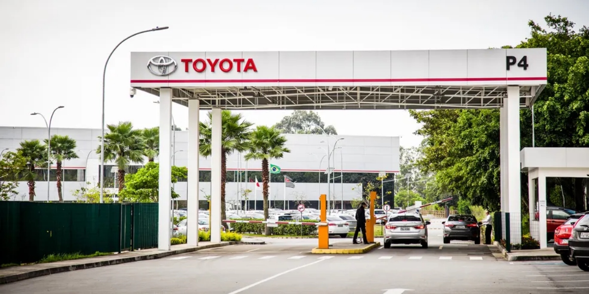 Fábrica da empresa que ficava em SBC (Foto: Divulgação/Toyota)