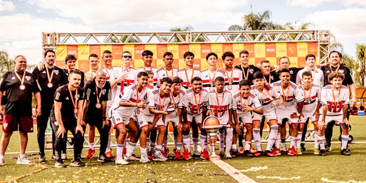 São Paulo campeão no Sub-14 - Foto: Internet