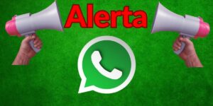 Alerta de perigo sobre seu WhatsApp estar sendo espionado (Reprodução: Montagem TV Foco)