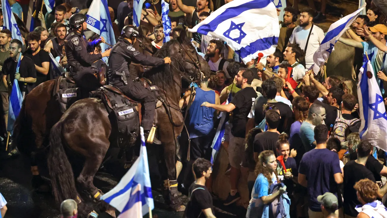 A fúria do povo de Israel tomou as ruas (Foto Reprodução/Internet)