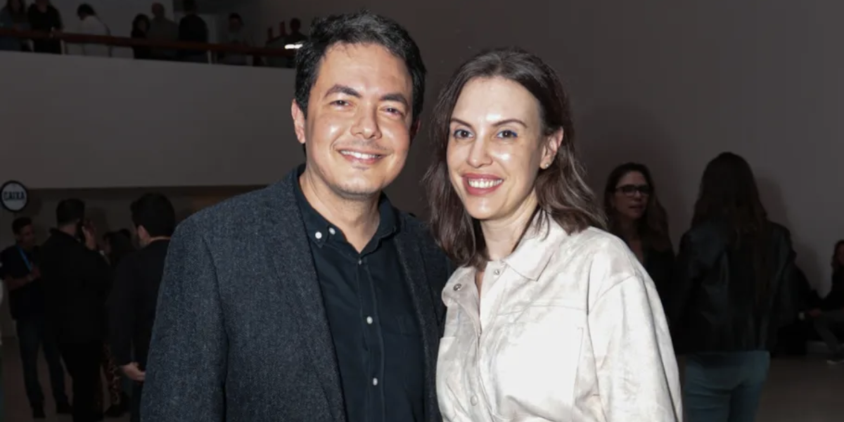 O comunicador e sua esposa, Rachel Rubin (Reprodução/Internet)