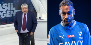 Datena paralisa a Band e confirma notícia do craque Neymar (Reprodução/Montagem TV Foco)