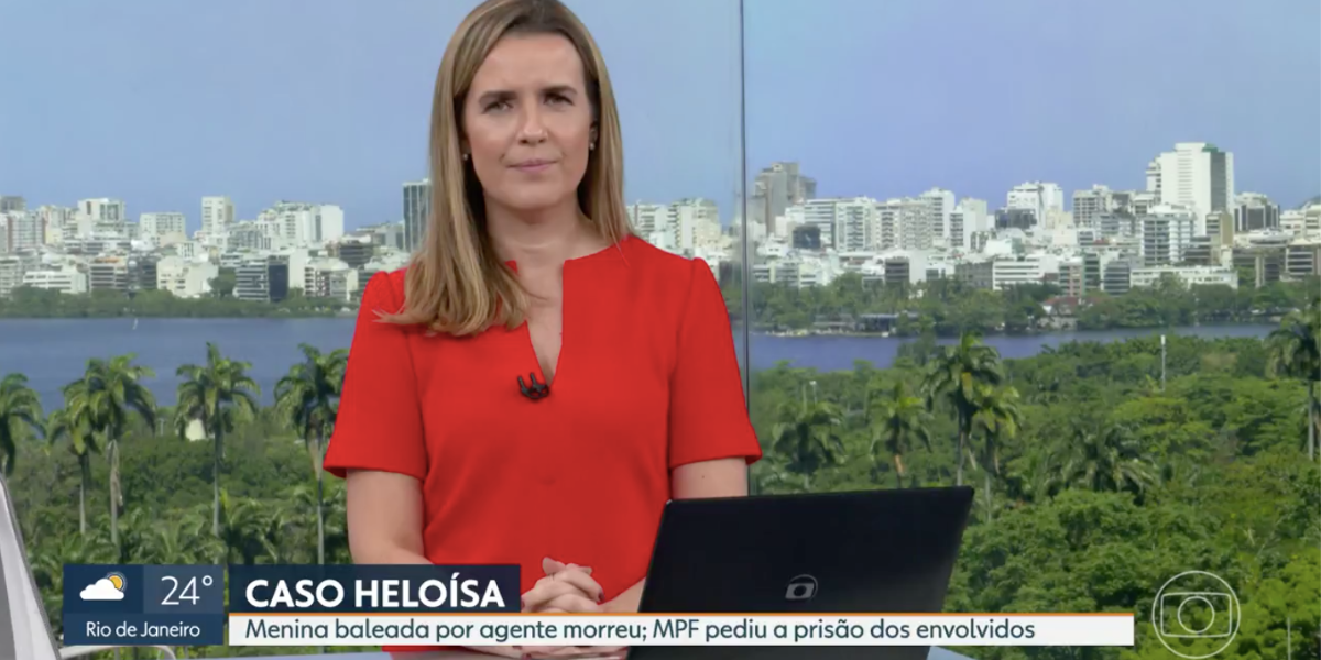 Âncora Silvana Ramiro, RJ1 (Reprodução/Globo)