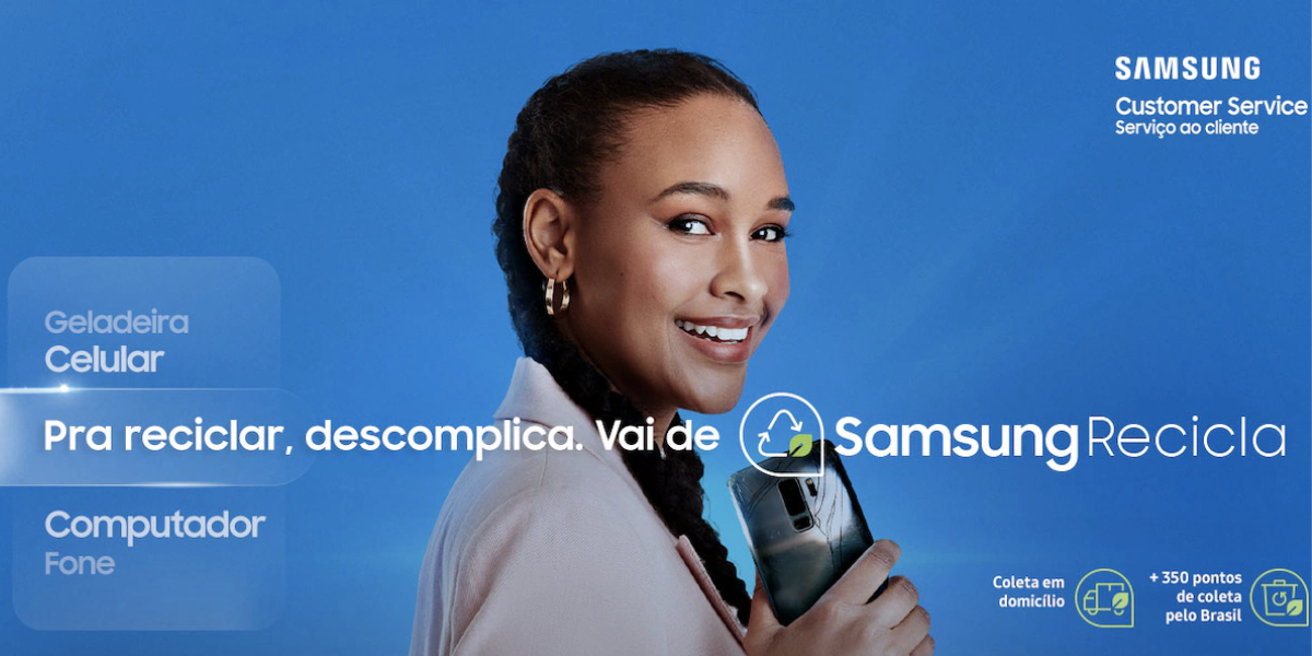 Campanha Samsung Recicla (Reprodução/Samsung)