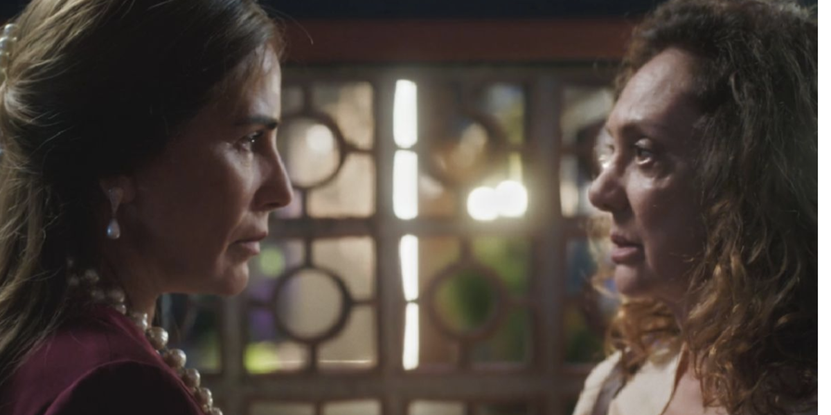 Irene e Agatha em Terra e Paixão (Reprodução/Globo)