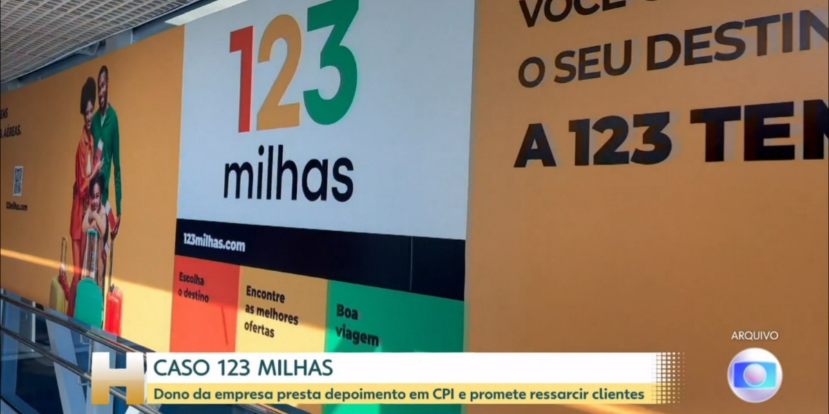 123 Milhas está em recuperação judicial (Foto: Reprodução/TV Globo)