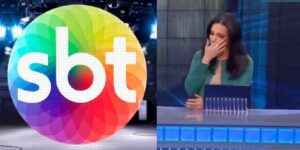 Âncora do SBT Brasil tem crise de choro ao vivo - Montagem: TVFOCO