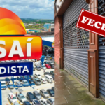 Supermercado rival do Assaí Atacadista fechou as portas (Foto: Reprodução, Montagem, TV Foco)