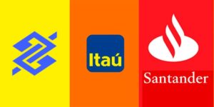 Banco do Brasil, Itaú e Santander terão agências fechadas - Montagem: TVFOCO