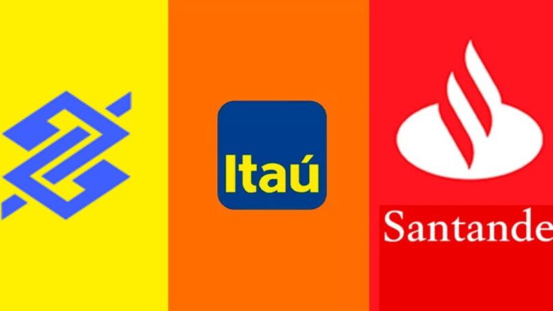 Banco do Brasil, Itaú e Santander terão agências fechadas - Montagem: TVFOCO