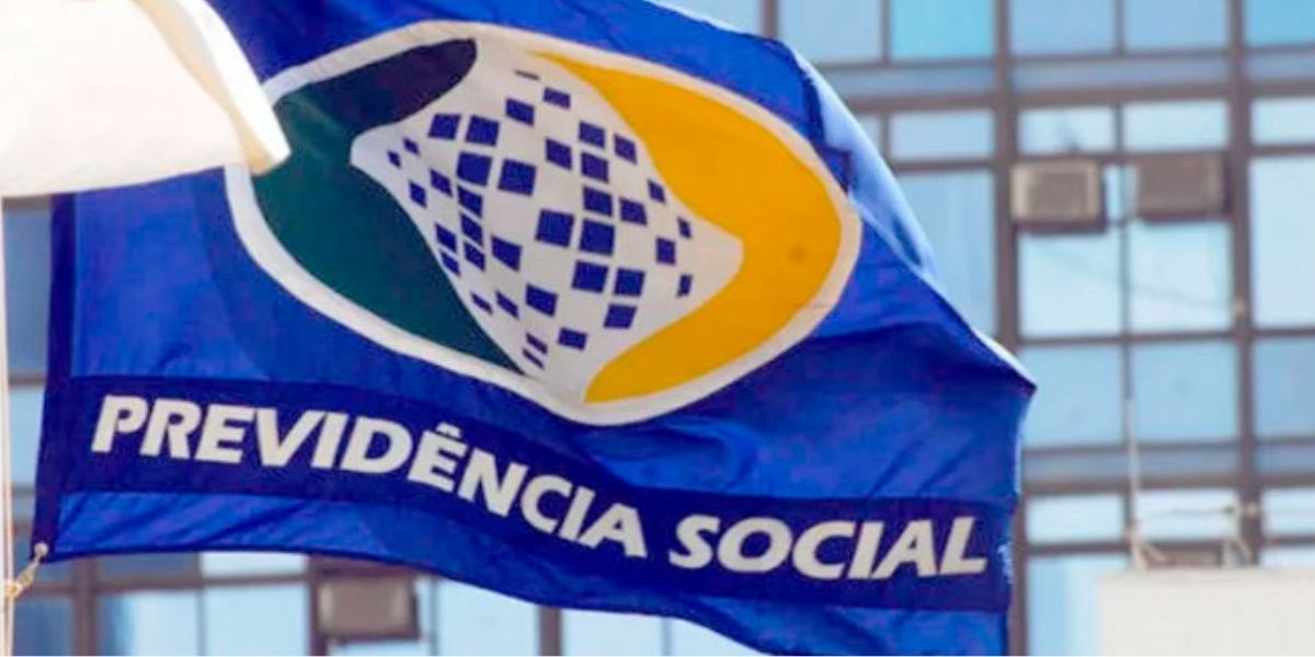 Bandeira da previdência social (Foto: Reprodução / Internet)