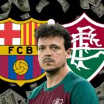 Barcelona quer arrancar estrela do Fluminense (Montagem TV Foco).