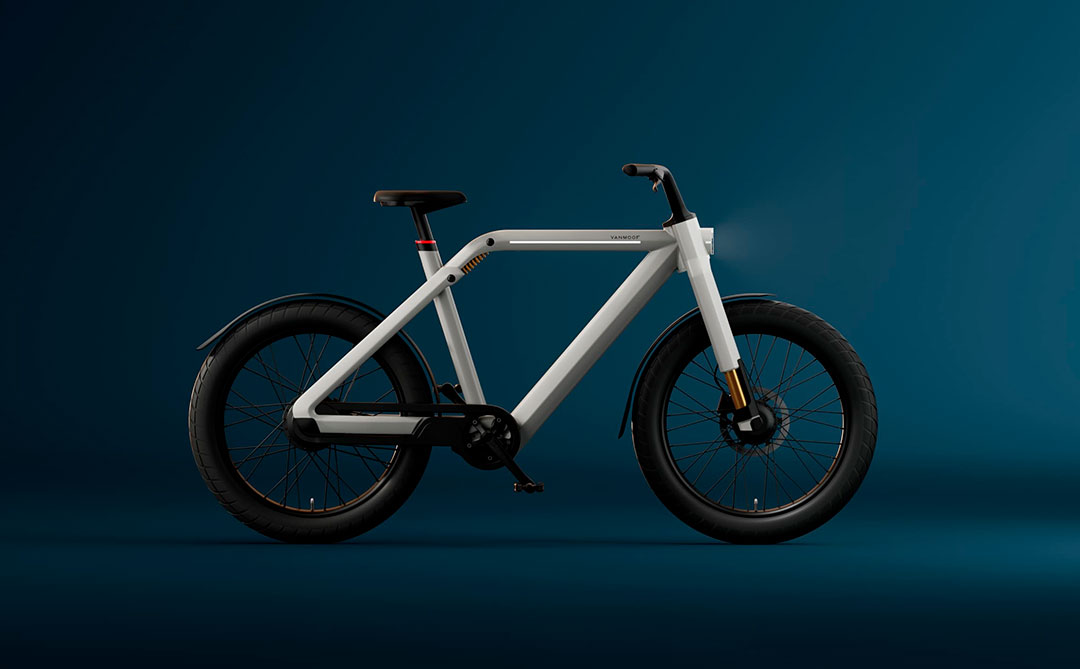 Una bicicleta eléctrica del fabricante de vehículos VanMoof (Foto: Reproducción, sitio web de la empresa)