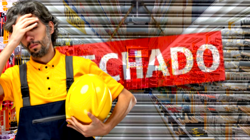 Rede gigante do setor de construção fechou 17 lojas em região brasileira (Foto Reprodução/Montagem/Tv Foco)
