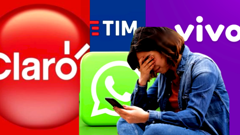 As principais operadoras do país fizeram comunicado preocupante envolvendo o WhatsApp (Foto Reprodução/Montagem/Tv Foco)