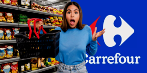 Carrefour emite alerta sobre produtos e alimentos nas prateleiras causando choque em consumidores (Foto Reprodução/Montagem/Tv Foco)