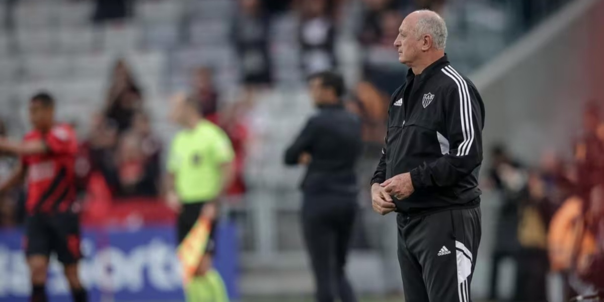 Felipão, técnico do Atlético MG (Imagem Reprodução Internet)