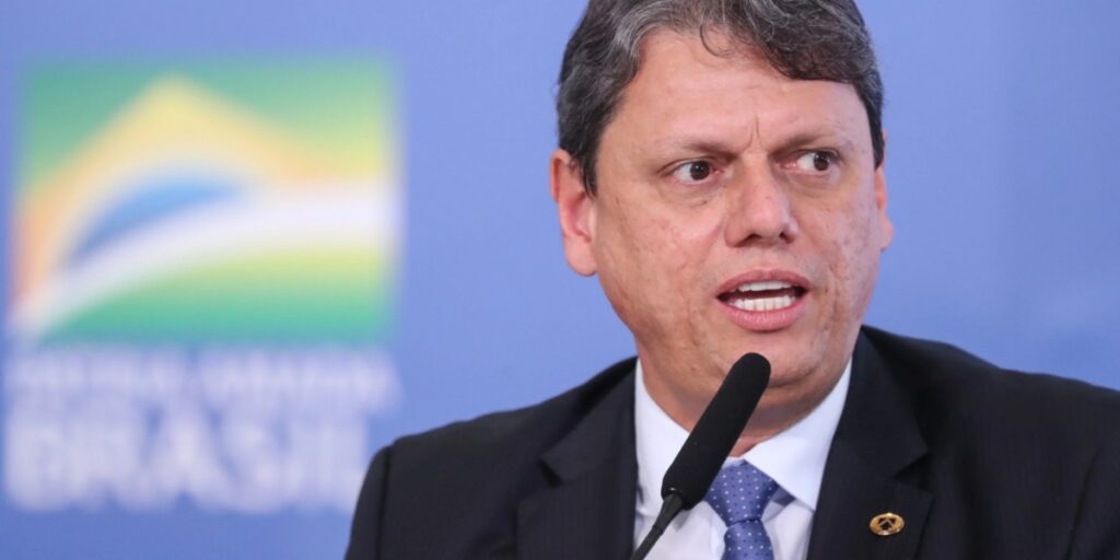 Tarcísio Freitas, Governador do Estado de São Paulo (Imagem Reprodução Internet)